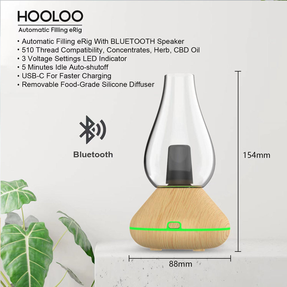 Bluetooth Speaker 3-in-1 Water Glass Hookah Dry Burning