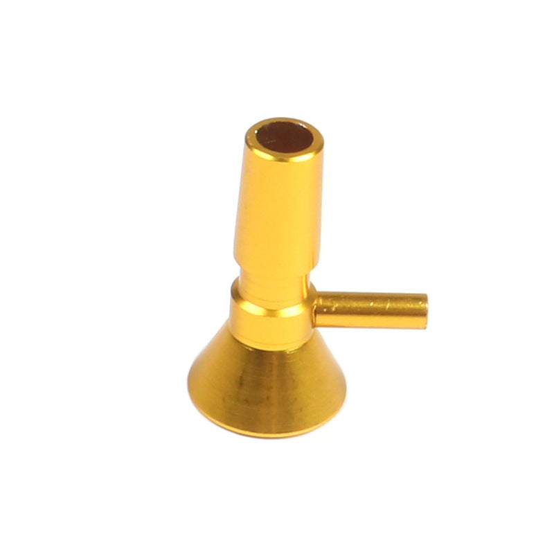 Glass Hookah Metal Fittings Filter Head