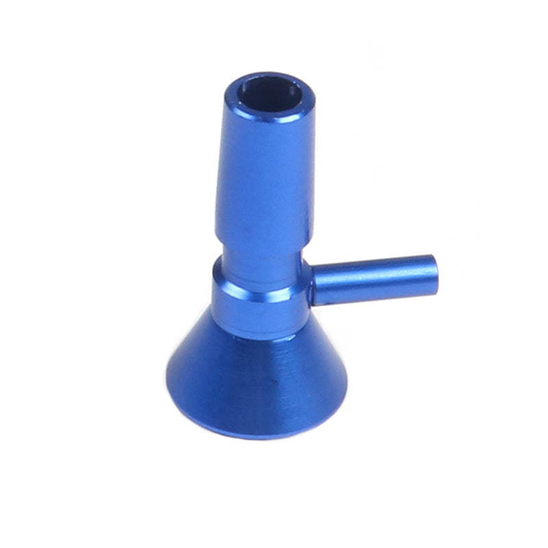 Glass Hookah Metal Fittings Filter Head