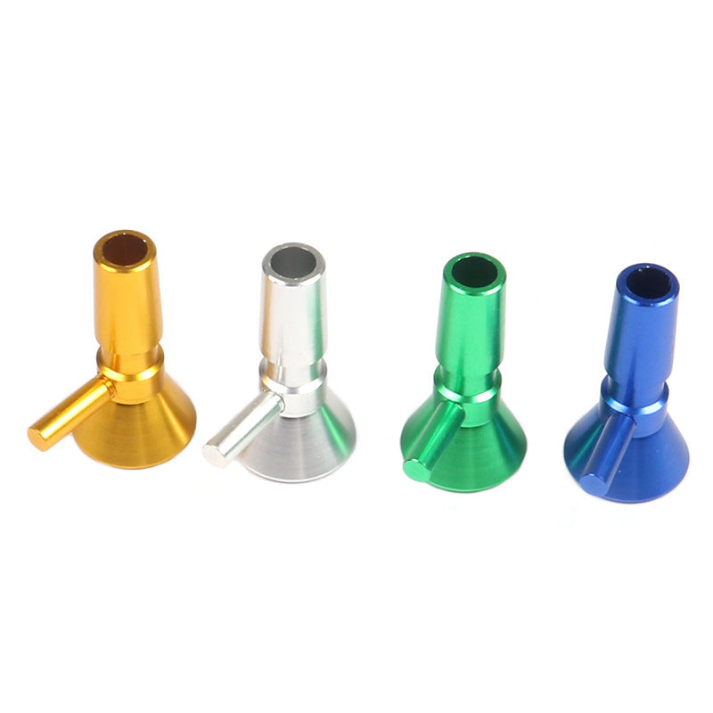 Glass Hookah Metal Fittings Filter Head