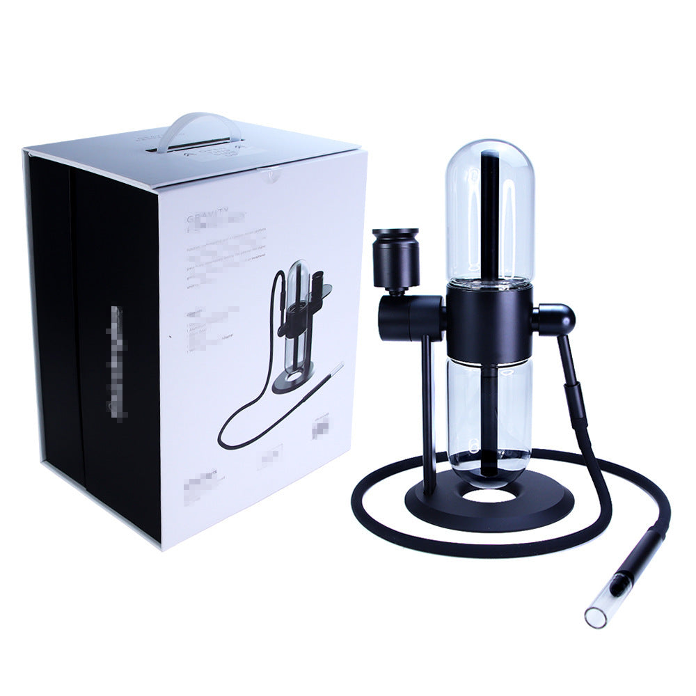 New Transparent Glass Gravity Hookah