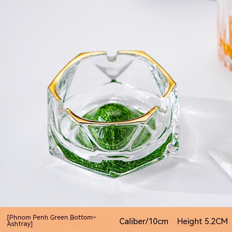 Living Room Office Bedroom Glass Commercial Smoke Cup