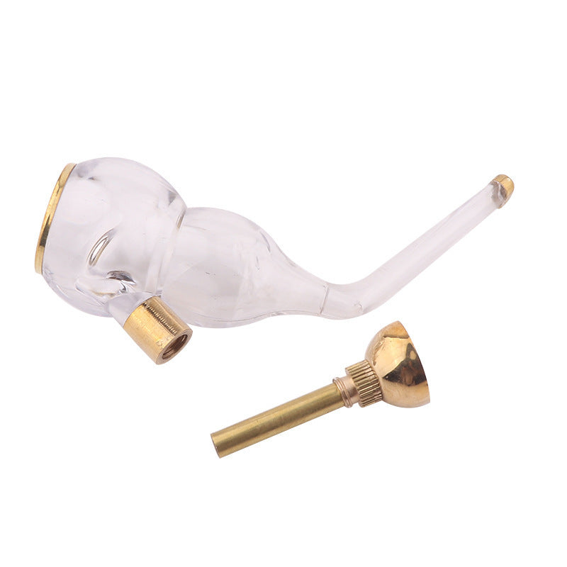 Clamshell Packaging Portable Water Filter Tobacco Pot Dual-purpose Hookah Pipe